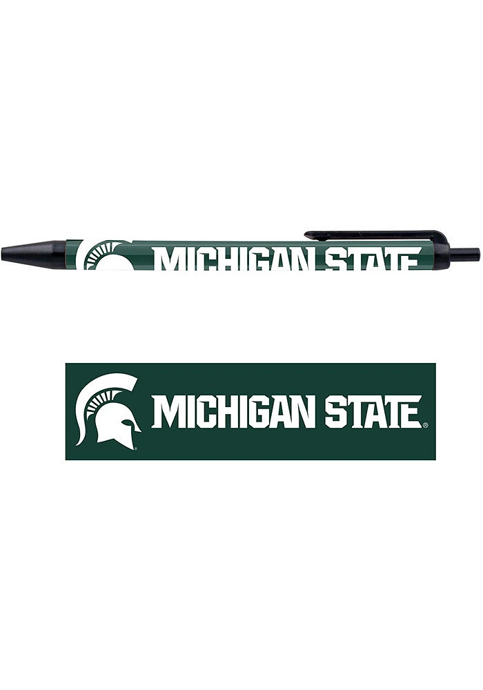 Michigan State Spartans 5 Pack Pens Pen Set - Green