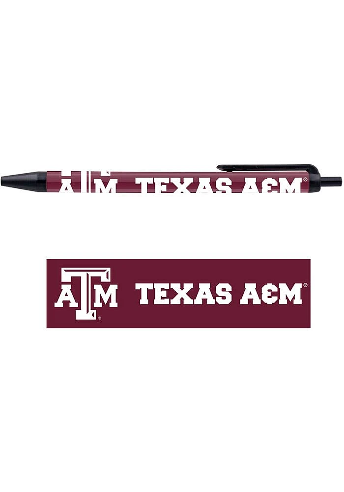 Texas A&M Aggies 5 Pack Pens Pen Set - Maroon