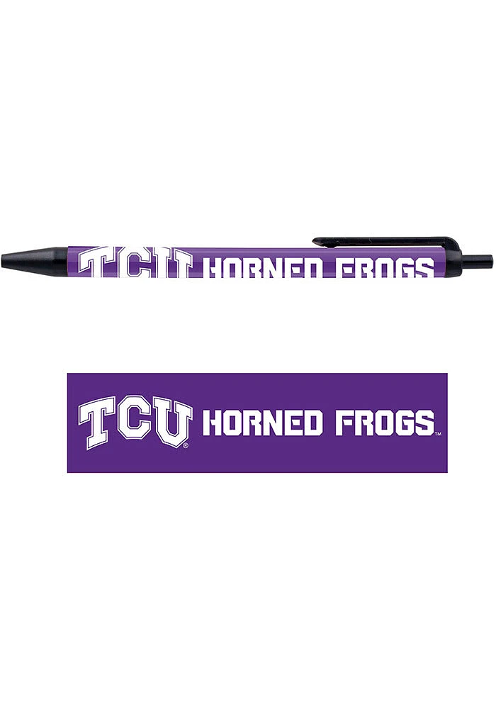 TCU Horned Frogs 5 Pack Pens Pen Set - Purple