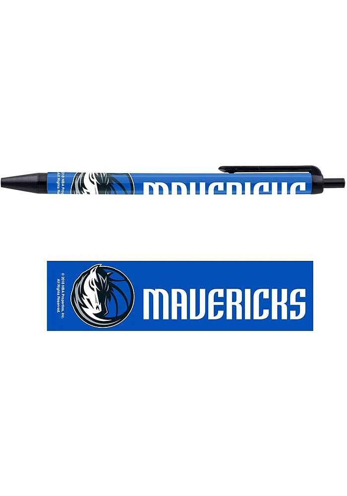 Dallas Mavericks 5 Pack Pens Pen Set - Blue