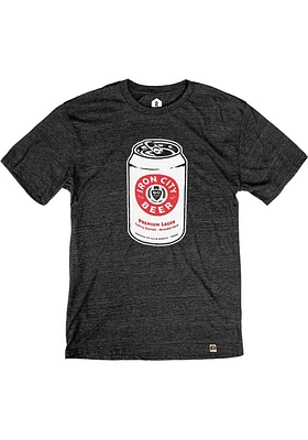 Rally Pittsburgh Black Pop Art Can Short Sleeve Fashion T Shirt