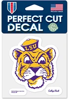 LSU Tigers 4x4 Vault Auto Decal - Purple