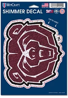 Missouri State Bears 5x7 Shimmer Auto Decal - Maroon