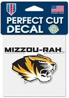 Missouri Tigers 4x4 Auto Decal - Black