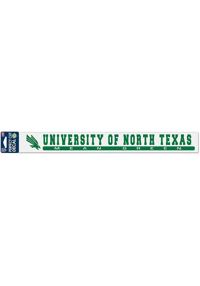 North Texas Mean Green 2x17 Perfect Cut Auto Strip - Green