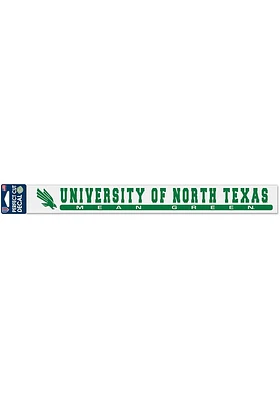 North Texas Mean Green 2x17 Perfect Cut Auto Strip - Green