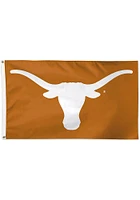 Texas Longhorns 3x5 ft Deluxe Silk Screen Grommet Flag - Burnt Orange