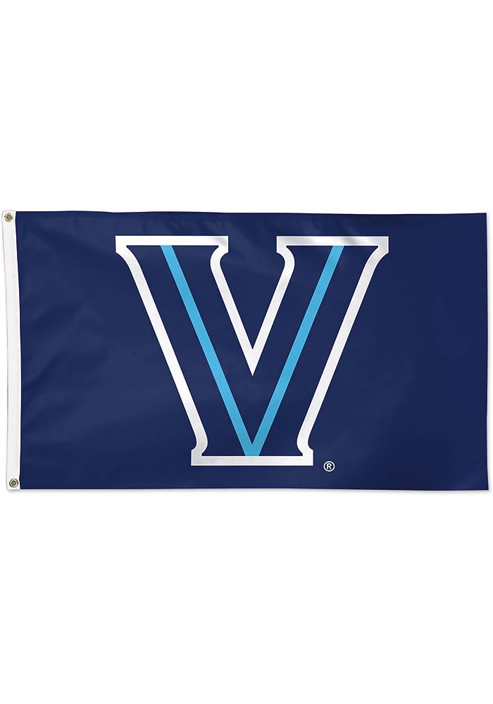 Villanova Wildcats 3x5 Deluxe Silk Screen Grommet Flag - Blue