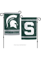Michigan State Spartans 12x18 inch Garden Flag - Green