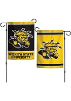 Wichita State Shockers 12x18 inch Garden Flag - Black