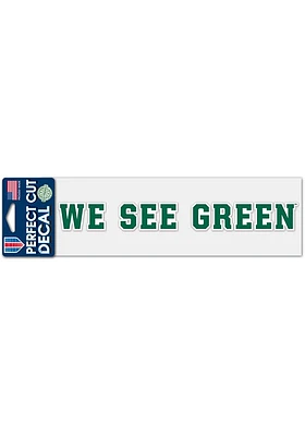 Northwest Missouri State Bearcats 3x10 Perfect Cut Auto Decal - Green