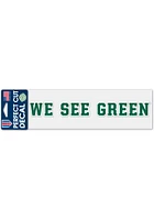 Northwest Missouri State Bearcats 3x10 Perfect Cut Auto Decal - Green
