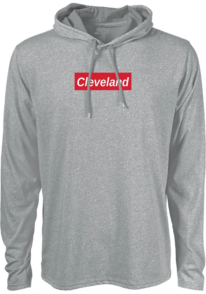 Cleveland Grey Workhorse Long Sleeve Light Weight Hood