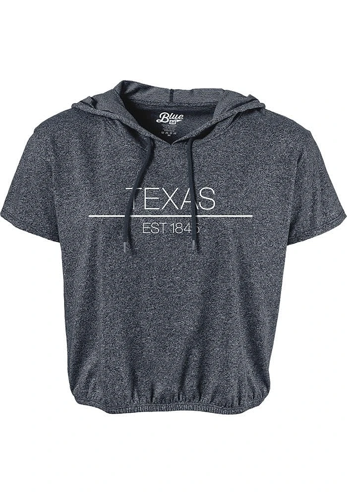 Texas Womens Navy Blue Precint Jr Short Sleeve T-Shirt