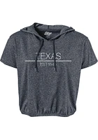 Texas Womens Navy Blue Precint Jr Short Sleeve T-Shirt