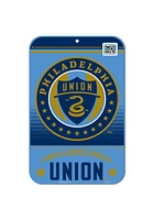 Philadelphia Union 11X17 Plastic Sign - Navy Blue