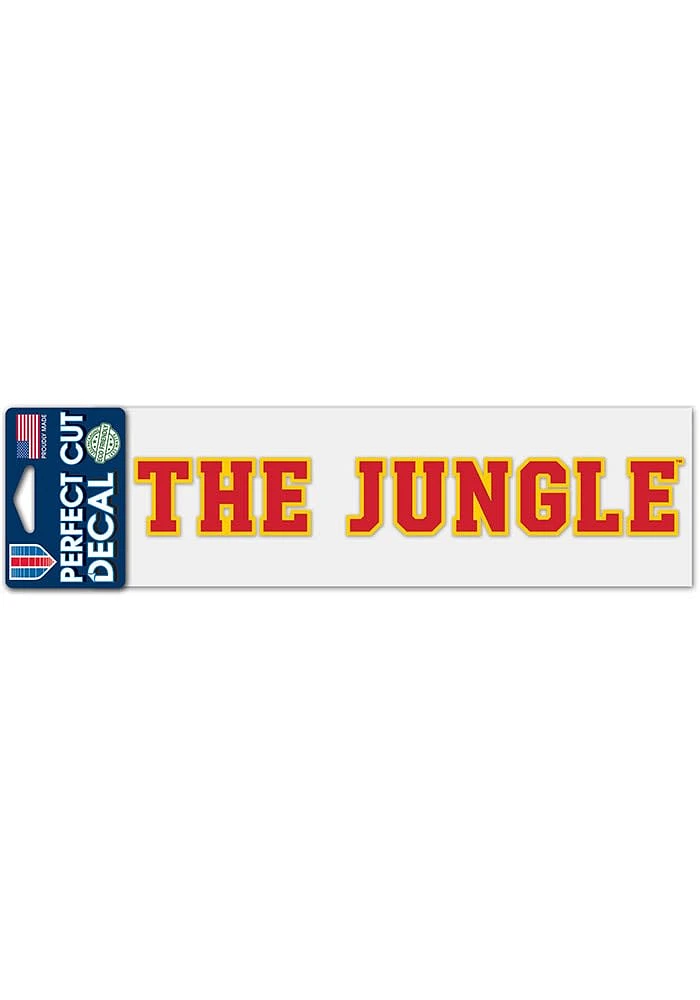 Pitt State Gorillas 3x10 Perfect Cut Auto Decal - Red