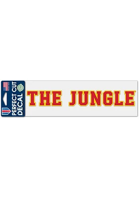 Pitt State Gorillas 3x10 Perfect Cut Auto Decal - Red