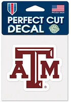 Texas A&M Aggies 4x4 Design Auto Decal - Maroon