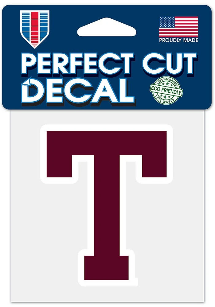 Texas A&M Aggies 4x4 Vault Auto Decal - Maroon