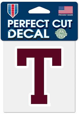 Texas A&M Aggies 4x4 Vault Auto Decal - Maroon