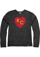 Rally Kansas City Monarchs Heart Long Sleeve Fashion T Shirt