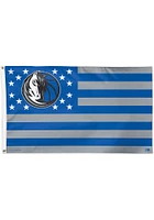 Dallas Mavericks Americana Silk Screen Grommet Flag - Blue