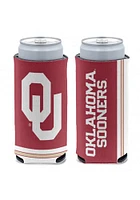 Oklahoma Sooners Striped Primary Logo Slim Coolie