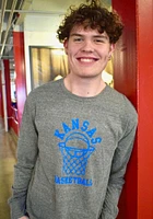 Rally Kansas Jayhawks Grey Basketball Long Sleeve Fashion T Shirt