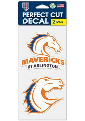 UTA Mavericks 4x4 2 Pack Auto Decal - Blue
