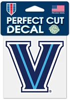 Villanova Wildcats 4x4 Auto Decal - Blue