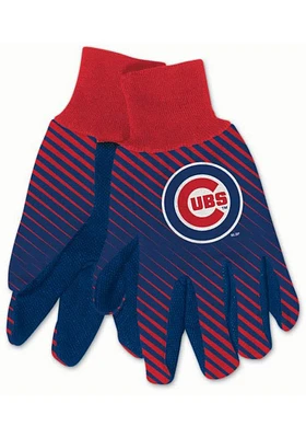 Chicago Cubs Dual Tone Mens Gloves