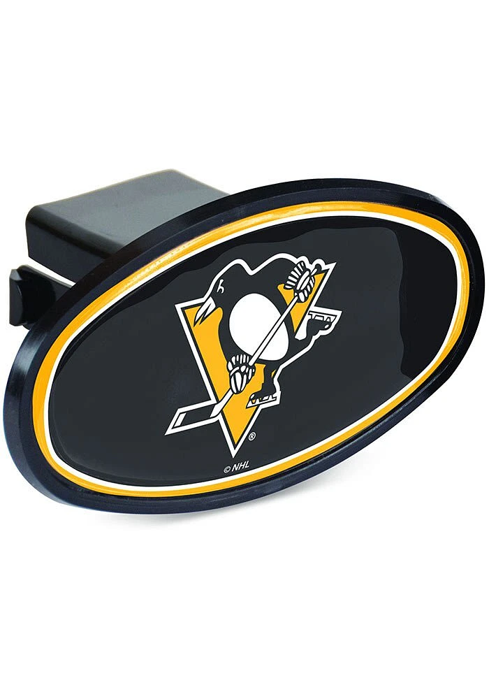 Pittsburgh Penguins Oval Car Accessory Hitch Cover