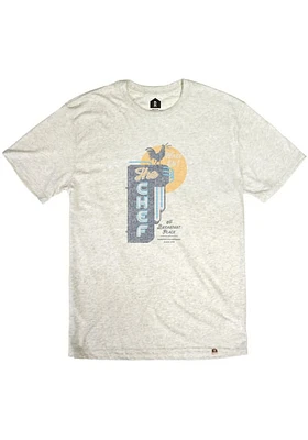 Rally Manhattan Oatmeal The Chef Short Sleeve Fashion T Shirt