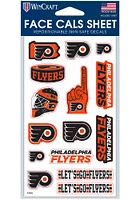 Philadelphia Flyers 4x7 Face Tattoo