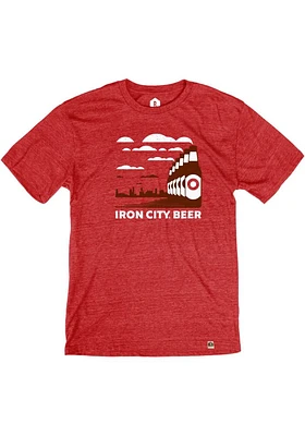 Rally Pittsburgh Red Bottles Short Sleeve Fashion T Shirt
