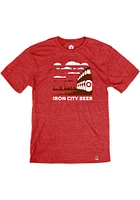 Rally Pittsburgh Red Bottles Short Sleeve Fashion T Shirt