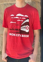 Rally Pittsburgh Red Bottles Short Sleeve Fashion T Shirt