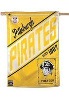 Pittsburgh Pirates 28x40 Cooperstown Banner - Black