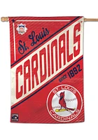 St Louis Cardinals 28x40 Cooperstown Banner - Red