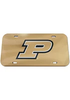 Purdue Boilermakers Gold Classic Car Accessory License Plate
