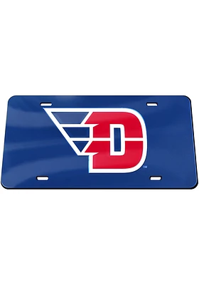 Dayton Flyers Blue Classic Car Accessory License Plate