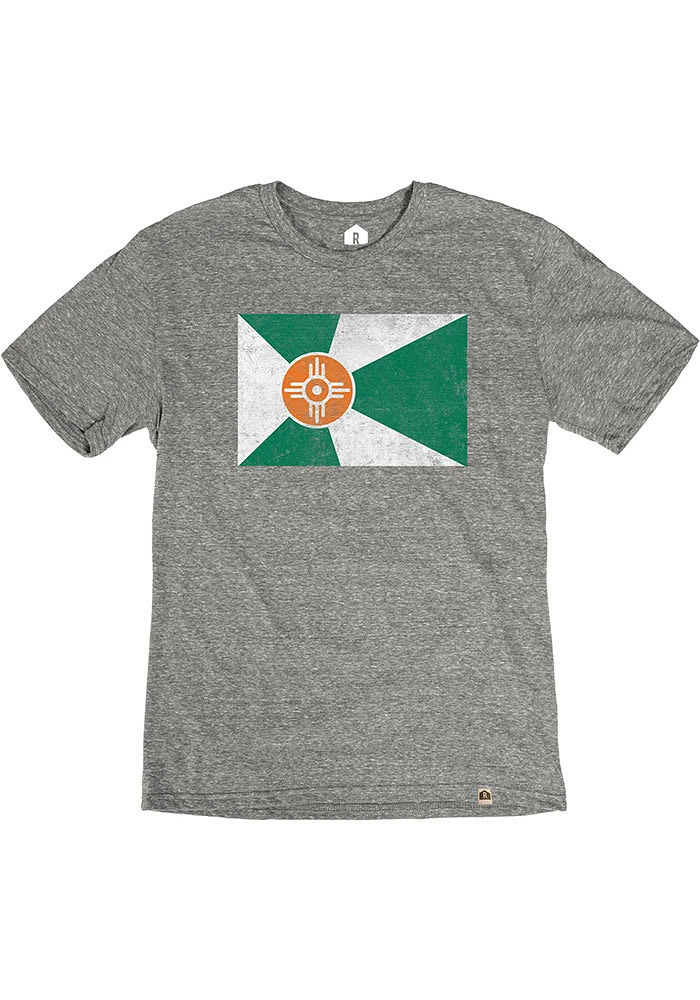 Rally Wichita Grey Irish Flag Short Sleeve Fashion T Shirt