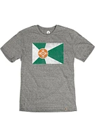Rally Wichita Grey Irish Flag Short Sleeve Fashion T Shirt