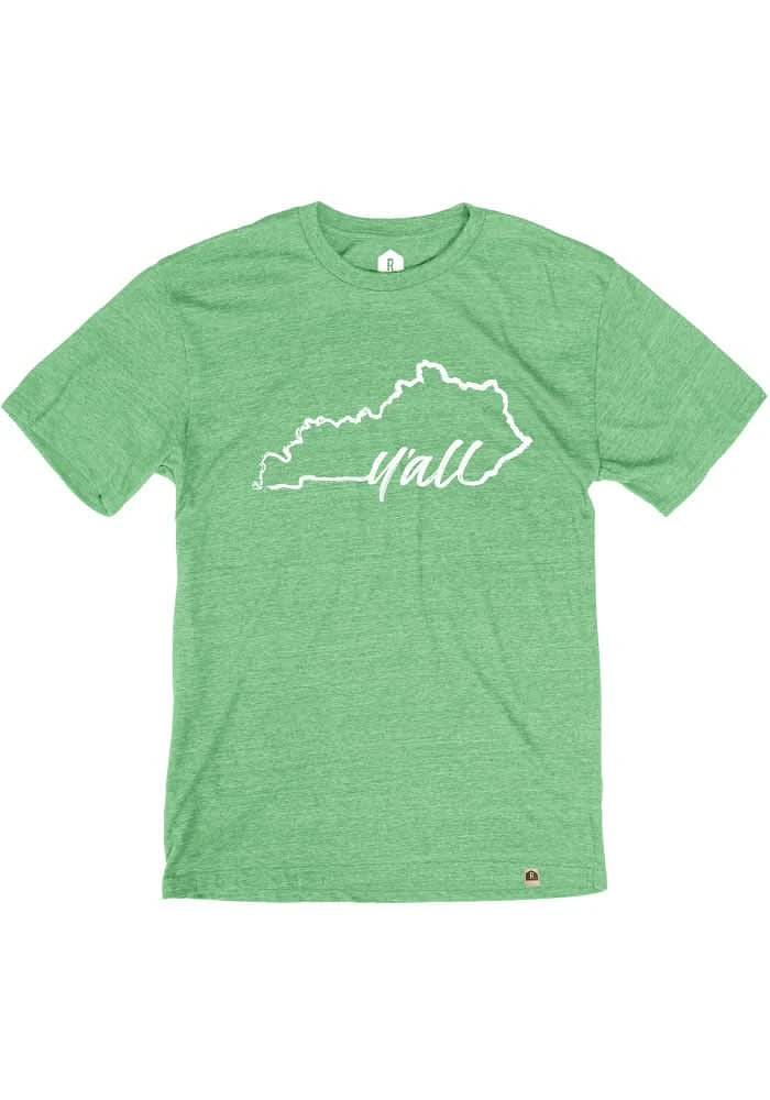 Rally Kentucky Green Yall Short Sleeve Fashion T Shirt
