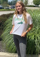 Rally Kentucky Womens Ivory Retro St Pats Short Sleeve T-Shirt