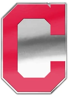 Cleveland Guardians Team Auto Badge Graphic Car Emblem - Red