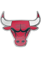 Chicago Bulls Auto Badge Design Car Emblem - Red