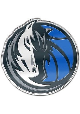 Dallas Mavericks Auto Badge Car Emblem - Blue