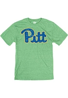 Pitt Panthers Green Saint Patrick Short Sleeve T Shirt